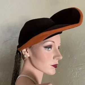 Accessories | Astounding 194s Brown Felt Wide Brim Fedora  display picture 1